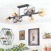 Koyoto Taklampa, kullampa Amber, Klart, Rökfärger, 8-ljuskällor