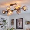 Koyoto Taklampa, kullampa Amber, Klart, Rökfärger, 8-ljuskällor