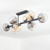 Koyoto Taklampa, kullampa Amber, Klart, Rökfärger, 8-ljuskällor