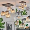 Ripoll Taklampa, kullampa Amber, Klart, Rökfärger, 5-ljuskällor