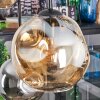 Ripoll Pendellampa, kullampa, Pendelbelysning Amber, Klart, Rökfärger, 6-ljuskällor