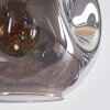 Ripoll Pendellampa, kullampa, Pendelbelysning Amber, Klart, Rökfärger, 6-ljuskällor