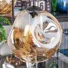 Ripoll Pendellampa, kullampa, Pendelbelysning Amber, Rökfärger, 6-ljuskällor
