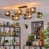 Gastor Taklampa, kullampa Guld, Svart, 10-ljuskällor