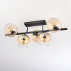 Koyoto Taklampa, kullampa Amber, Klart, 5-ljuskällor