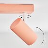 Javel Taklampa, Takstrålkastare Rosa, Vit, 3-ljuskällor