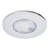 Paron infälld taklampa, Takstrålkastare, Infälld lampa LED Krom, 3-ljuskällor, Fjärrkontroll