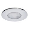 Paron infälld taklampa, Takstrålkastare, Infälld lampa LED Krom, 3-ljuskällor, Fjärrkontroll