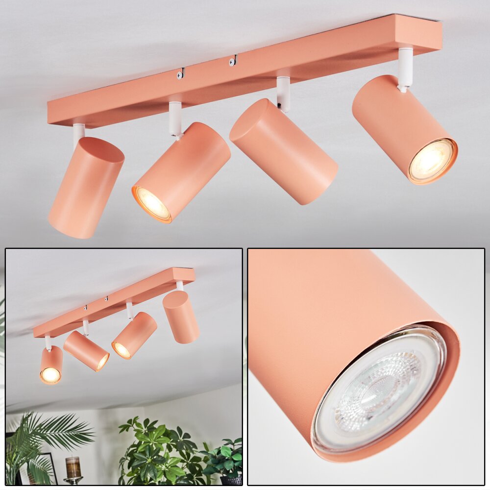 Javel Taklampa, Takstrålkastare Rosa, Vit, 4-ljuskällor main product photo