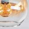 Koyoto Taklampa, kullampa Amber, Klart, 3-ljuskällor