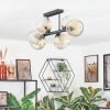 Ripoll Taklampa, kullampa Amber, Klart, 6-ljuskällor