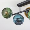 Koyoto Taklampa, kullampa Blå, Guld, Grön, 5-ljuskällor