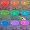 Peran Taklampa LED Vit, 1-ljuskällor, Färgväxlare