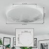 Peran Taklampa LED Vit, 1-ljuskällor, Färgväxlare
