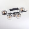 Koyoto Taklampa, kullampa Klart, Rökfärger, 5-ljuskällor