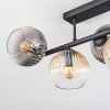 Koyoto Taklampa, kullampa Amber, Klart, Rökfärger, 5-ljuskällor