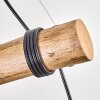 Ripoll Pendellampa, kullampa, Pendelbelysning Naturfärger, Svart, 4-ljuskällor