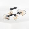 Ripoll Taklampa, kullampa Amber, Klart, Rökfärger, 6-ljuskällor