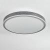 Salmi Taklampa, Panel LED Grått, Silver, 1-ljuskällor