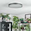 Salmi Taklampa, Panel LED Grått, Silver, 1-ljuskällor