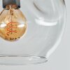 Ripoll Taklampa, kullampa Amber, Klart, Rökfärger, 3-ljuskällor