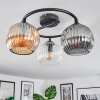 Ripoll Taklampa, kullampa Amber, Klart, Rökfärger, 3-ljuskällor