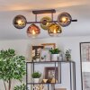 Koyoto Taklampa, kullampa Blå, Guld, Grön, Klart, Kopparfärg, 5-ljuskällor