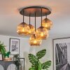 Ripoll Taklampa, kullampa Amber, 5-ljuskällor