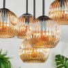 Ripoll Taklampa, kullampa Amber, 5-ljuskällor