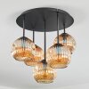 Ripoll Taklampa, kullampa Amber, 5-ljuskällor