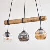 Ripoll Pendellampa, kullampa, Pendelbelysning Naturfärger, Svart, 3-ljuskällor Ripoll Pendellampa, kullampa, Pendelbelysning Naturfärger, Svart, 3-ljuskällor