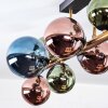 Chehalis Taklampa, kullampa Guld, Svart, 10-ljuskällor