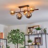 Gastor Taklampa, kullampa Amber, Rökfärger, 5-ljuskällor