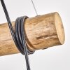 Koyoto Pendellampa, kullampa, Pendelbelysning Naturfärger, Svart, 3-ljuskällor