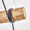 Koyoto Pendellampa, kullampa, Pendelbelysning Naturfärger, Svart, 3-ljuskällor