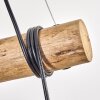 Koyoto Pendellampa, kullampa, Pendelbelysning Naturfärger, Svart, 3-ljuskällor