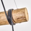Koyoto Pendellampa, kullampa, Pendelbelysning Naturfärger, Svart, 3-ljuskällor