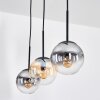 Gastor Pendellampa, kullampa, Pendelbelysning Amber, Klart, Rökfärger, 3-ljuskällor