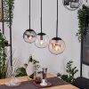 Gastor Pendellampa, kullampa, Pendelbelysning Amber, Klart, Rökfärger, 3-ljuskällor