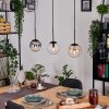 Gastor Pendellampa, kullampa, Pendelbelysning Amber, Klart, Rökfärger, 3-ljuskällor