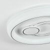 Rarel Taklampa LED Silver, Vit, 1-ljuskällor
