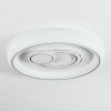 Rarel Taklampa LED Silver, Vit, 1-ljuskällor