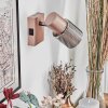 Nelar Vägglampa, Väggspotlight Brons, Krom, 1-ljuskällor