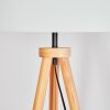 Flemming Golvlampa Naturfärger, Svart, 1-ljuskällor