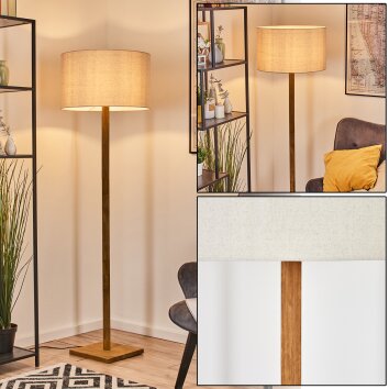 Flemming Golvlampa Naturfärger, 1-ljuskällor