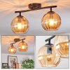 Koyoto Taklampa, kullampa Amber, 2-ljuskällor