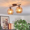 Koyoto Taklampa, kullampa Amber, 2-ljuskällor