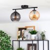 Koyoto Taklampa, kullampa Amber, Rökfärger, 2-ljuskällor