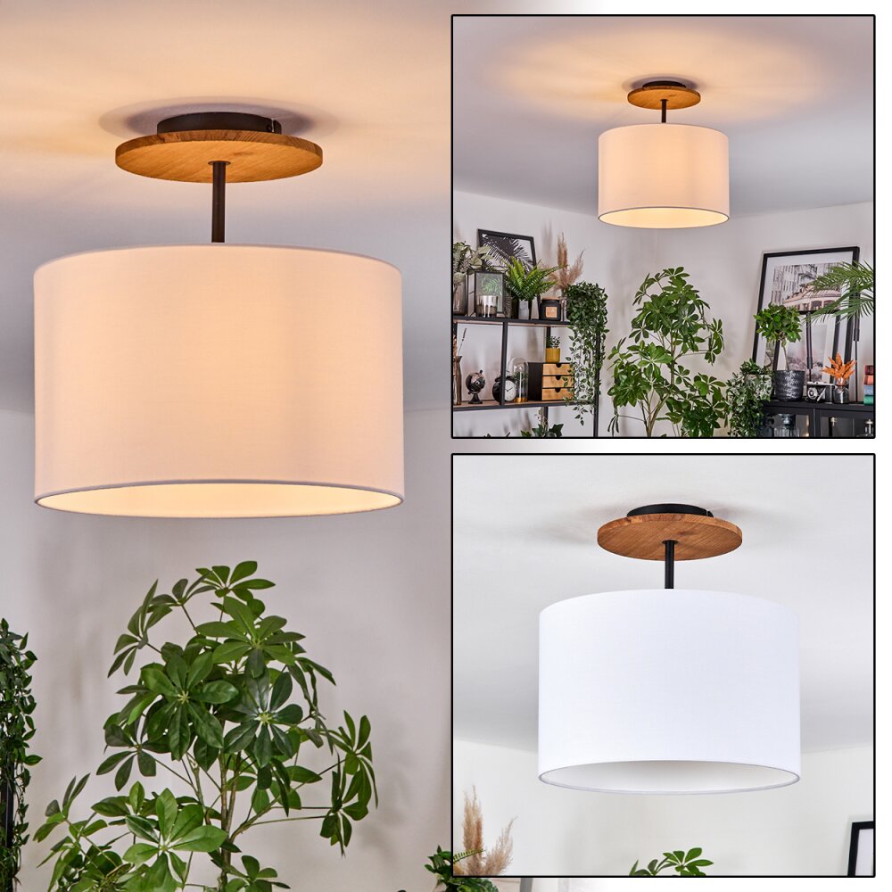 Bassagoda Taklampa Naturfärger, Svart, 1-ljuskällor main product photo
