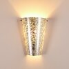 Zera Up & Down Lampa, Vägglampa Silver, 1-ljuskällor